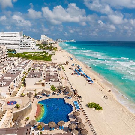 Amazing Caribbean Ocean View At Villas Marlin In Канкун Екстериор снимка