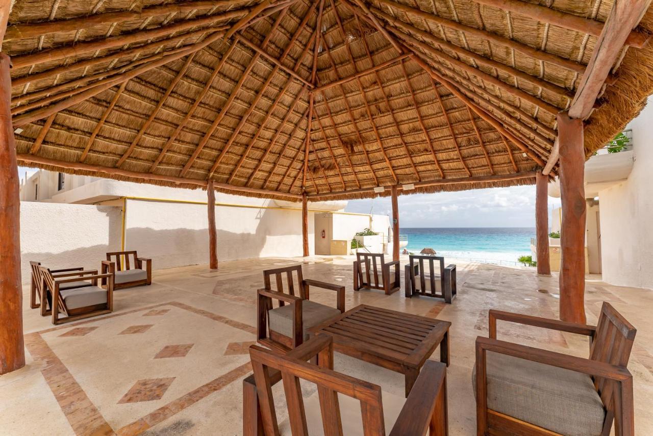 Amazing Caribbean Ocean View At Villas Marlin In Канкун Екстериор снимка