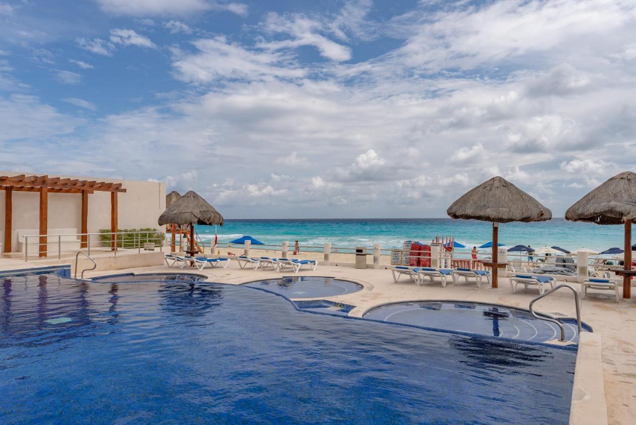 Amazing Caribbean Ocean View At Villas Marlin In Канкун Екстериор снимка