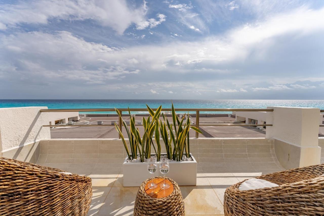 Amazing Caribbean Ocean View At Villas Marlin In Канкун Екстериор снимка